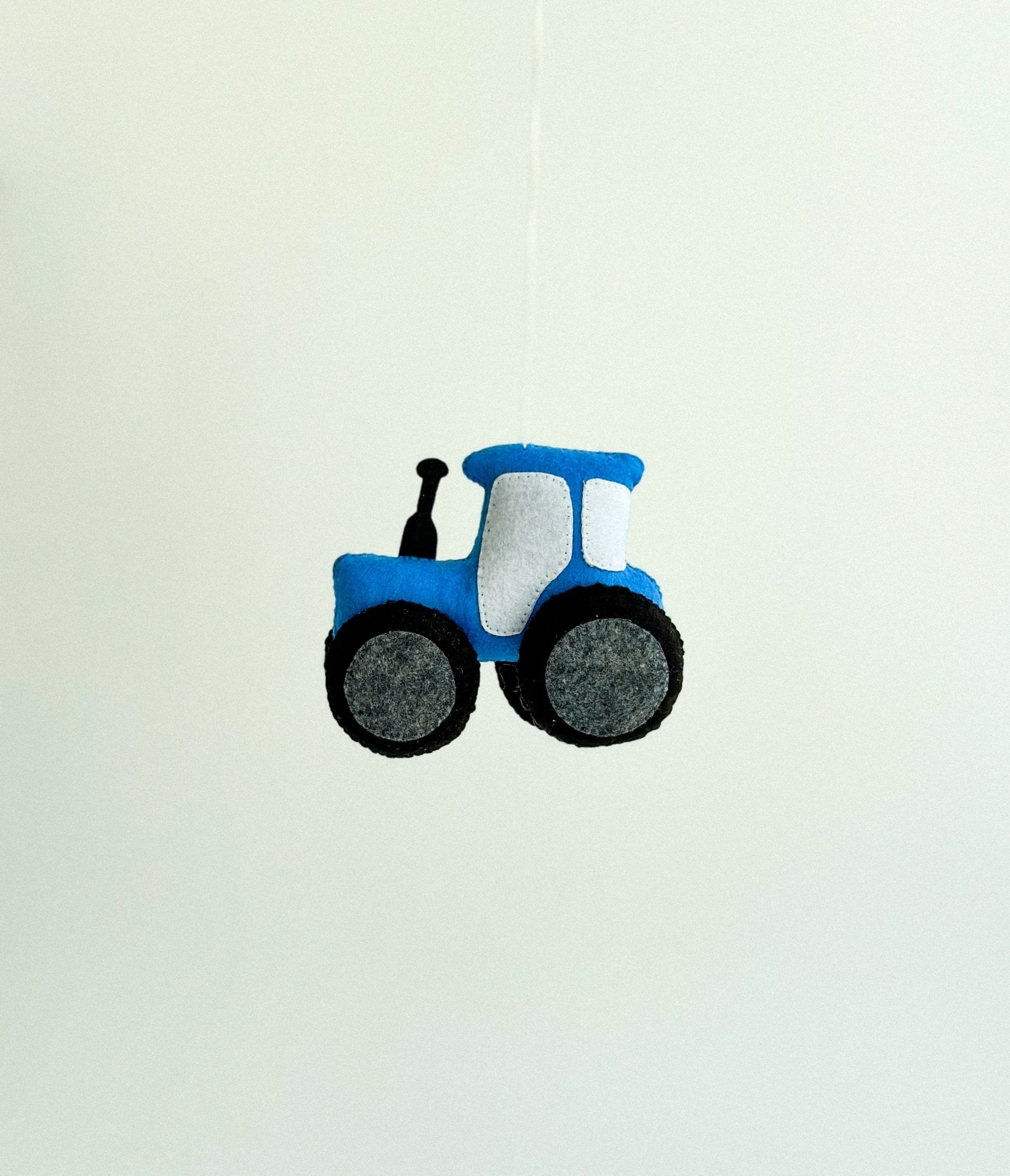 Felt Tractor Ornament - WoollyFox
